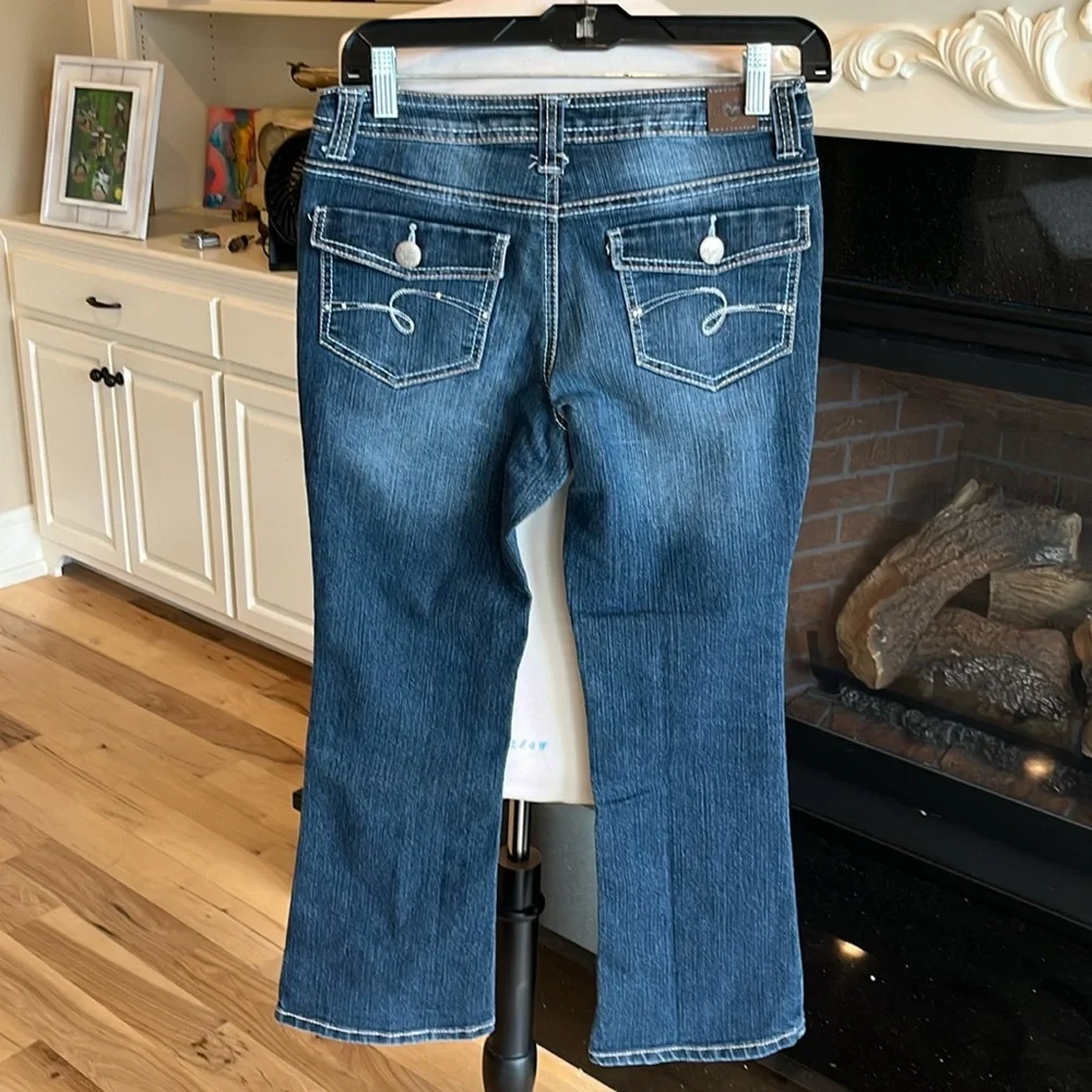 Justice Jeans Simply Low Boot Cut Girls 10.5